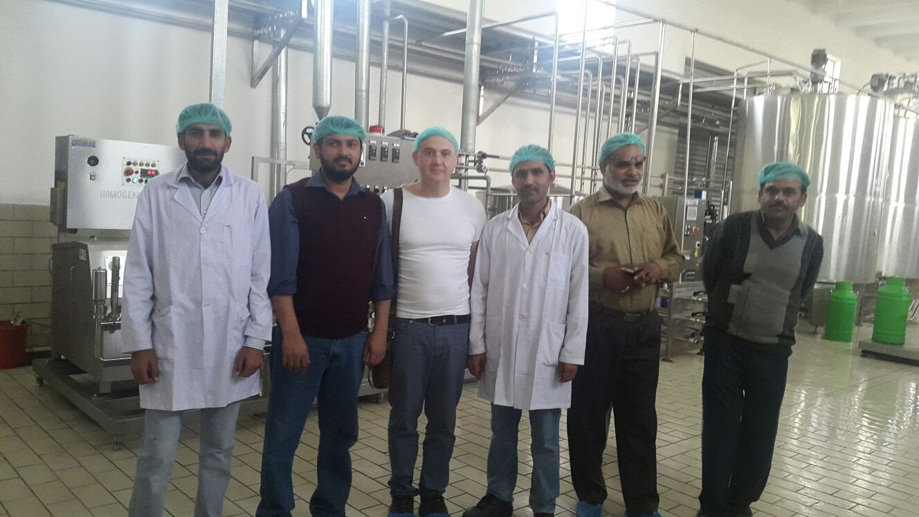 Cow milk pasteurisation plant &mdash; Pakistan