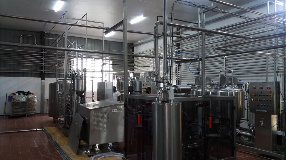 Plant for milk production Ivory Coast